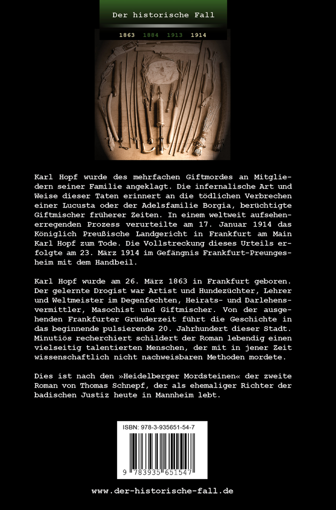 Weitere Ansicht: Frankfurter Giftmorde | Thomas Schnepf