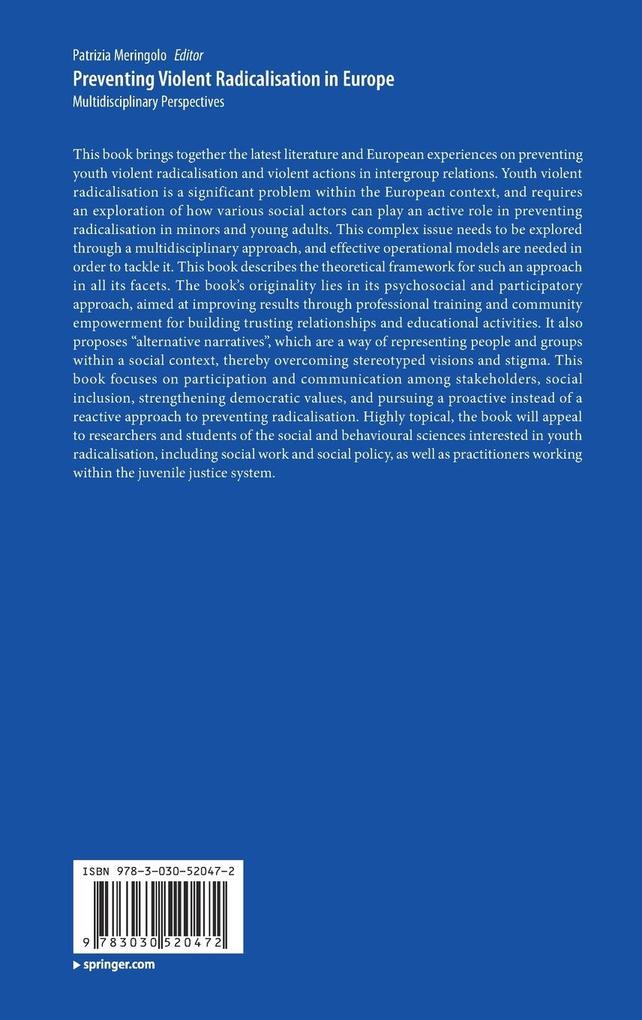 Weitere Ansicht: Preventing Violent Radicalisation in Europe