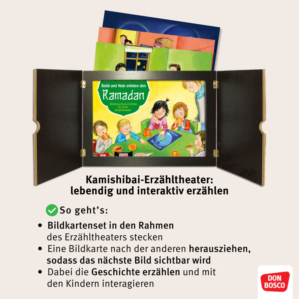 Weitere Ansicht: Betül und Nele feiern Erntedank. Kamishibai Bildkartenset. | Viola M. Fromme-Seifert, Naciye Kamcili-Yildiz