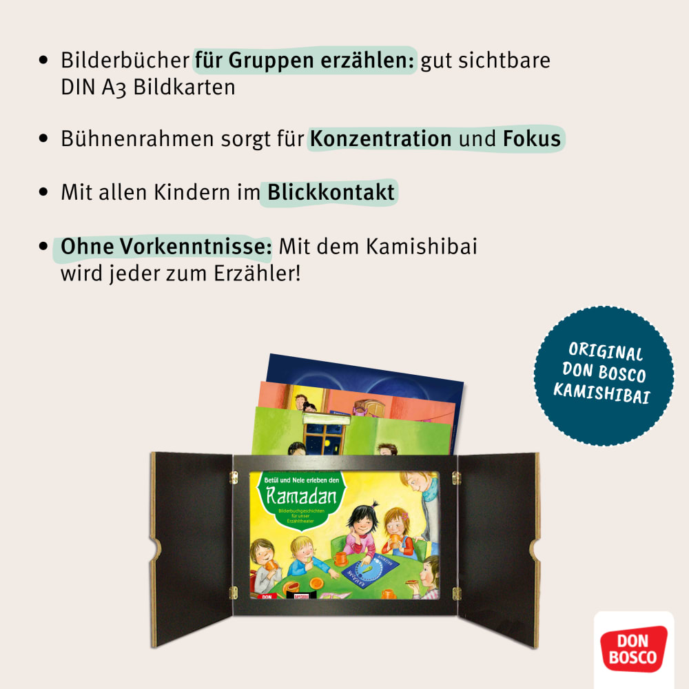 Weitere Ansicht: Betül und Nele feiern Erntedank. Kamishibai Bildkartenset. | Viola M. Fromme-Seifert, Naciye Kamcili-Yildiz
