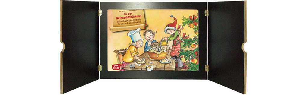 Weitere Ansicht: In der Weihnachtsbäckerei. Kamishibai Bildkartenset | Rolf Zuckowski