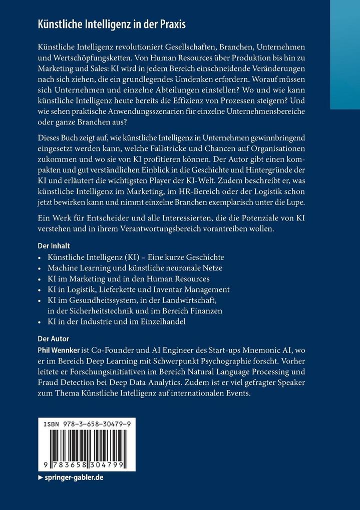 Weitere Ansicht: Künstliche Intelligenz in der Praxis | Phil Wennker