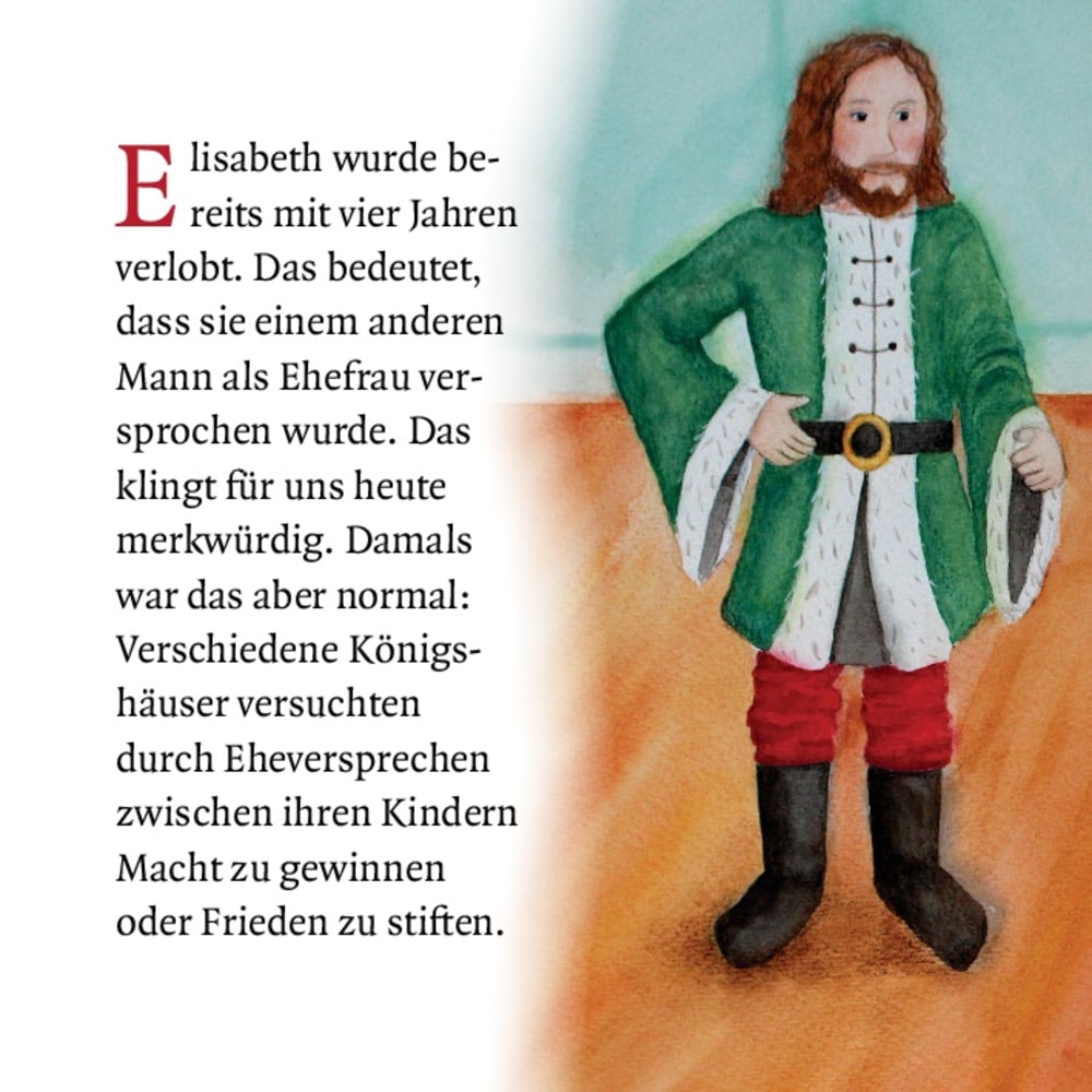 Weitere Ansicht: Elisabeth von Thüringen und das Rosenwunder | Catharina Fastenmeier
