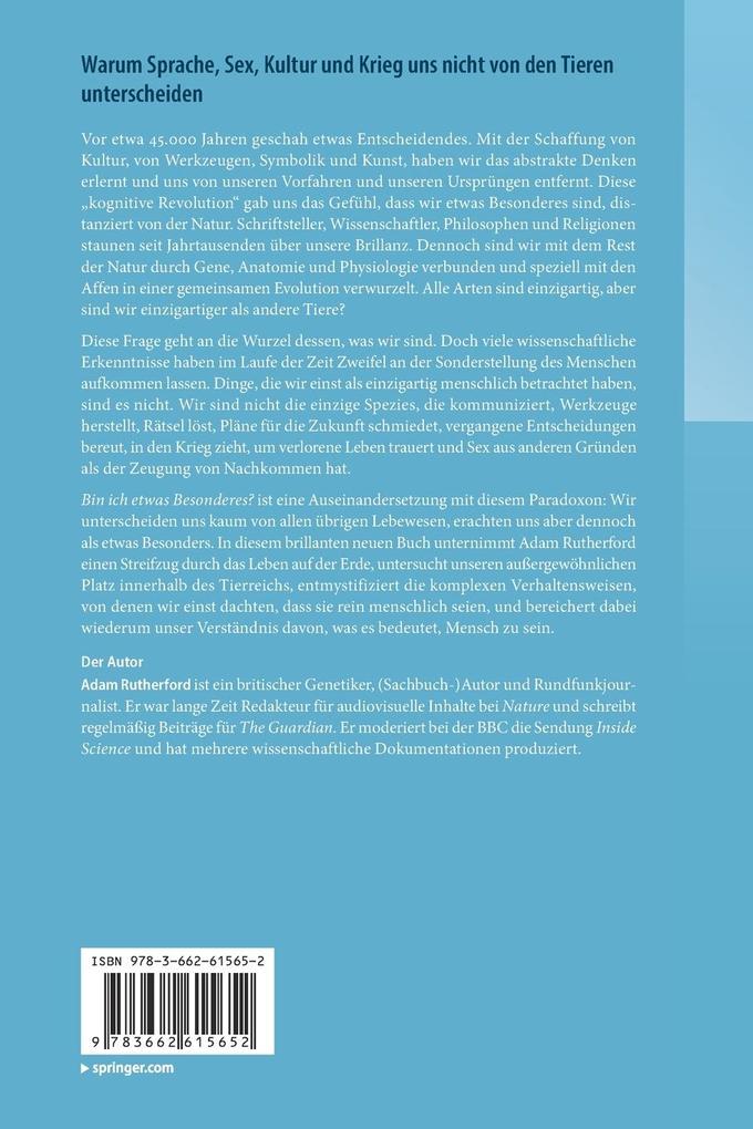 Weitere Ansicht: Bin ich etwas Besonderes? | Adam Rutherford