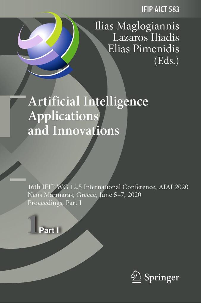 Produktbild: Artificial Intelligence Applications and Innovations
