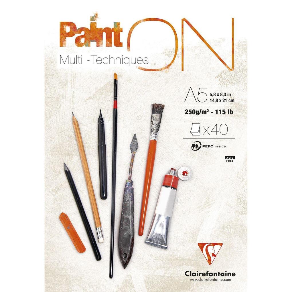 Produktbild: Multitechnik Paint'ON A5 250g 40 Blatt