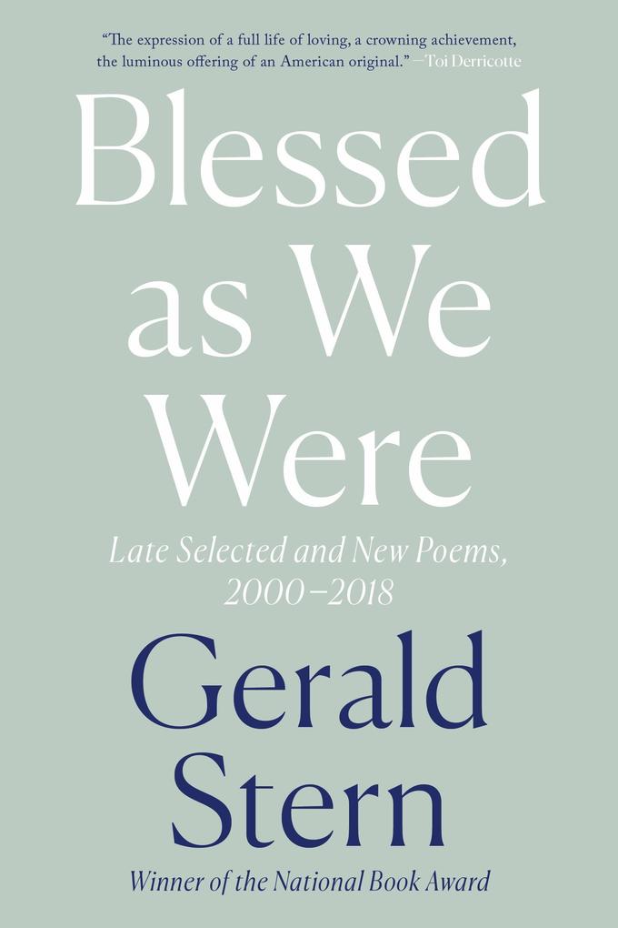 Produktbild: Blessed as We Were | Gerald Stern
