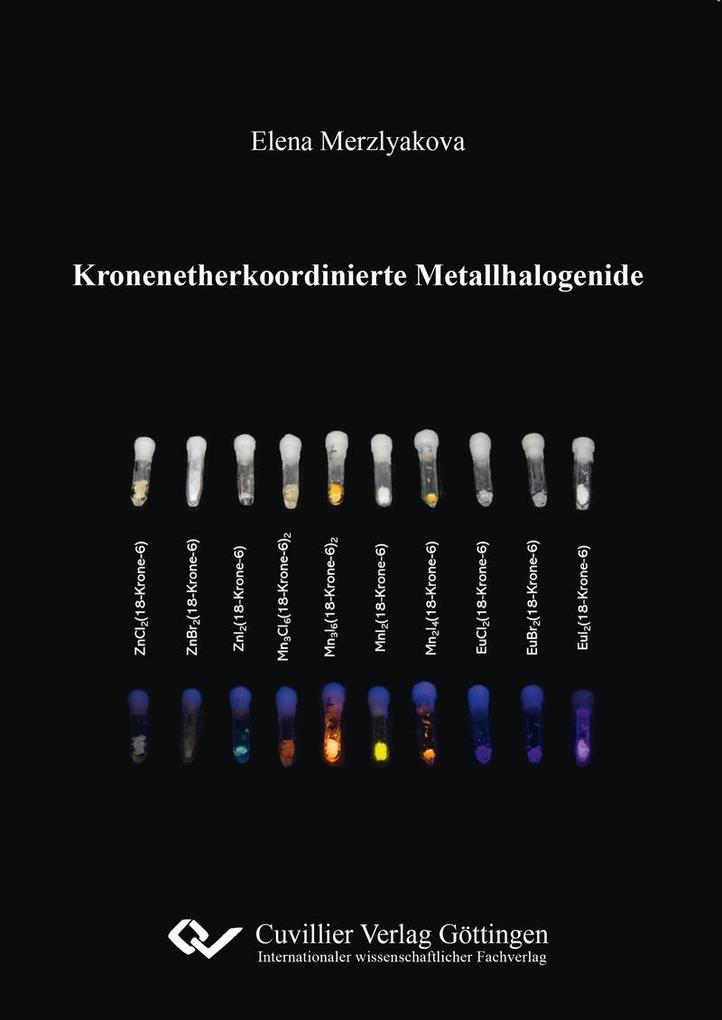 Produktbild: Kronenetherkoordinierte Metallhalogenide