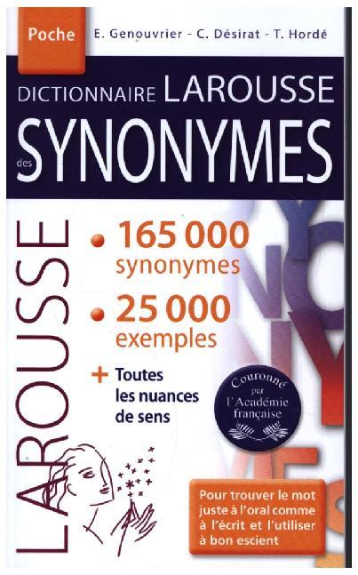 Produktbild: Dictionnaire des synonymes | Emile Genouvrier, Claude Desirat, Tristan Horde