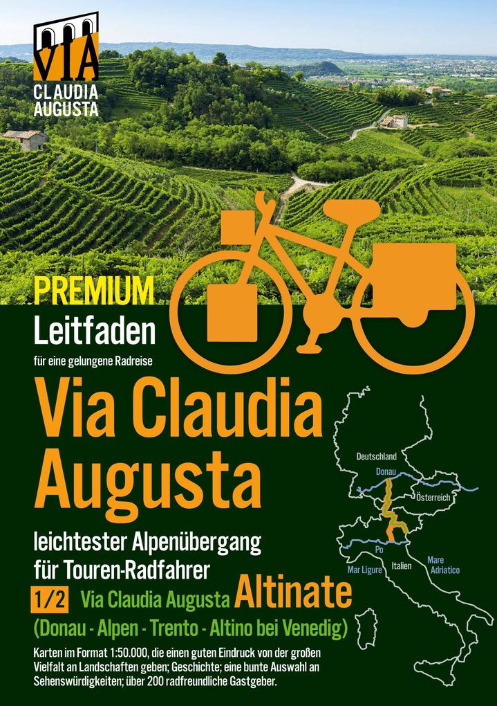 Produktbild: Rad-Route Via Claudia Augusta 1/2 "Altinate" PREMIUM | Christoph Tschaikner