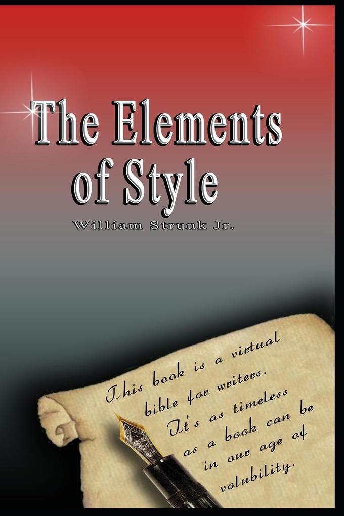 Produktbild: The Elements of Style | William Strunk Jr
