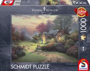 Schmidt Spiele - Thomas Kinkade - Cottage des guten Hirten, 1000 Teile