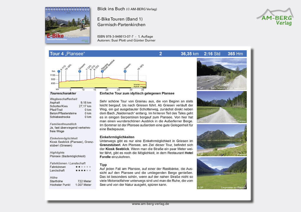 Weitere Ansicht: E-Bike Touren Garmisch-Partenkirchen Band 1 | Susi Plott, Günter Durner