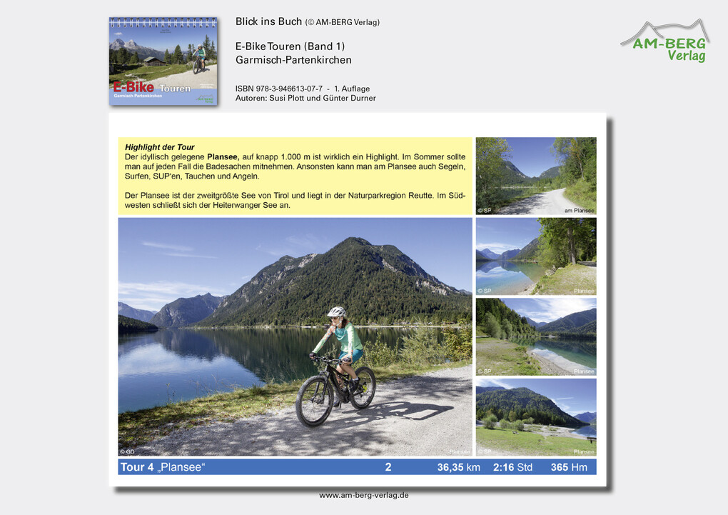 Weitere Ansicht: E-Bike Touren Garmisch-Partenkirchen Band 1 | Susi Plott, Günter Durner