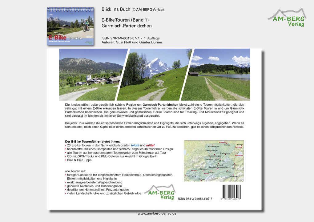 Weitere Ansicht: E-Bike Touren Garmisch-Partenkirchen Band 1 | Susi Plott, Günter Durner