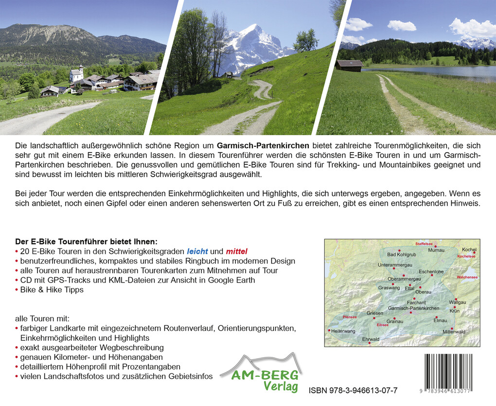 Weitere Ansicht: E-Bike Touren Garmisch-Partenkirchen Band 1 | Susi Plott, Günter Durner