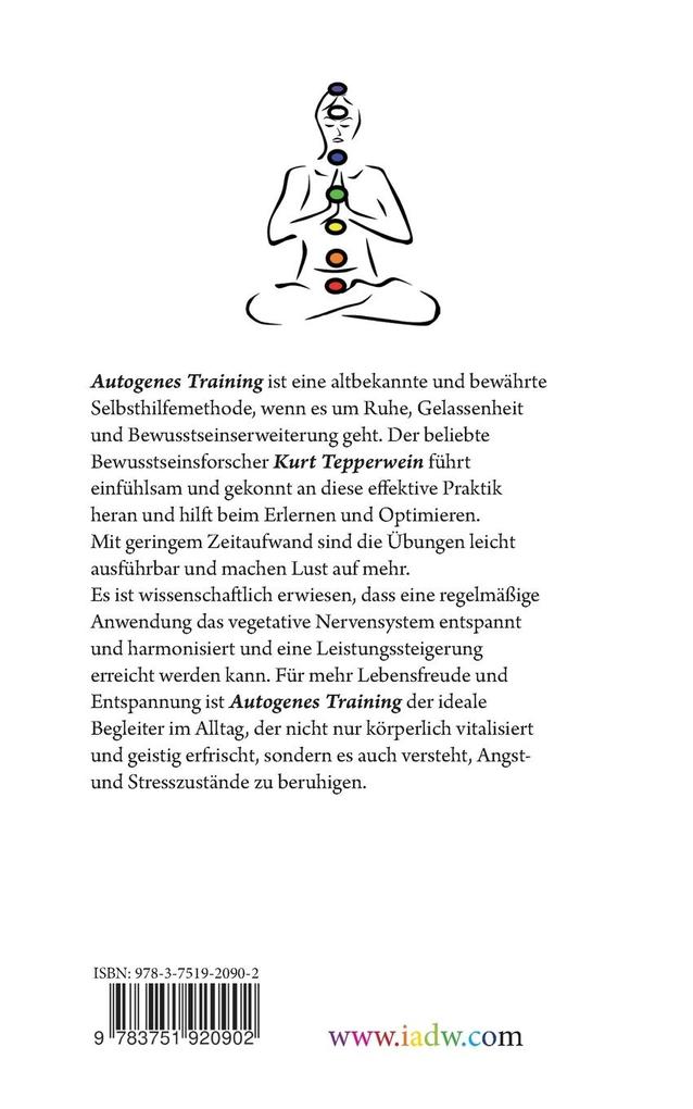 Weitere Ansicht: Autogenes Training | Kurt Tepperwein