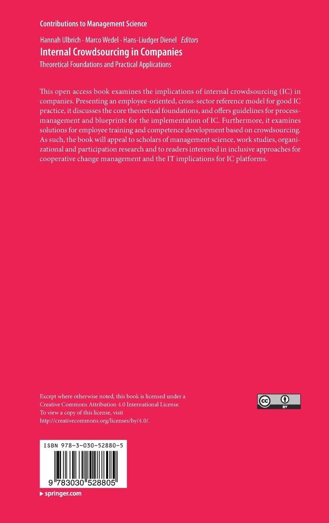 Weitere Ansicht: Internal Crowdsourcing in Companies