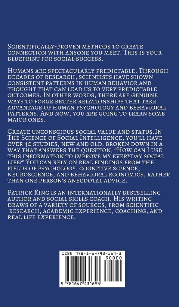 Weitere Ansicht: The Science of Social Intelligence | Patrick King