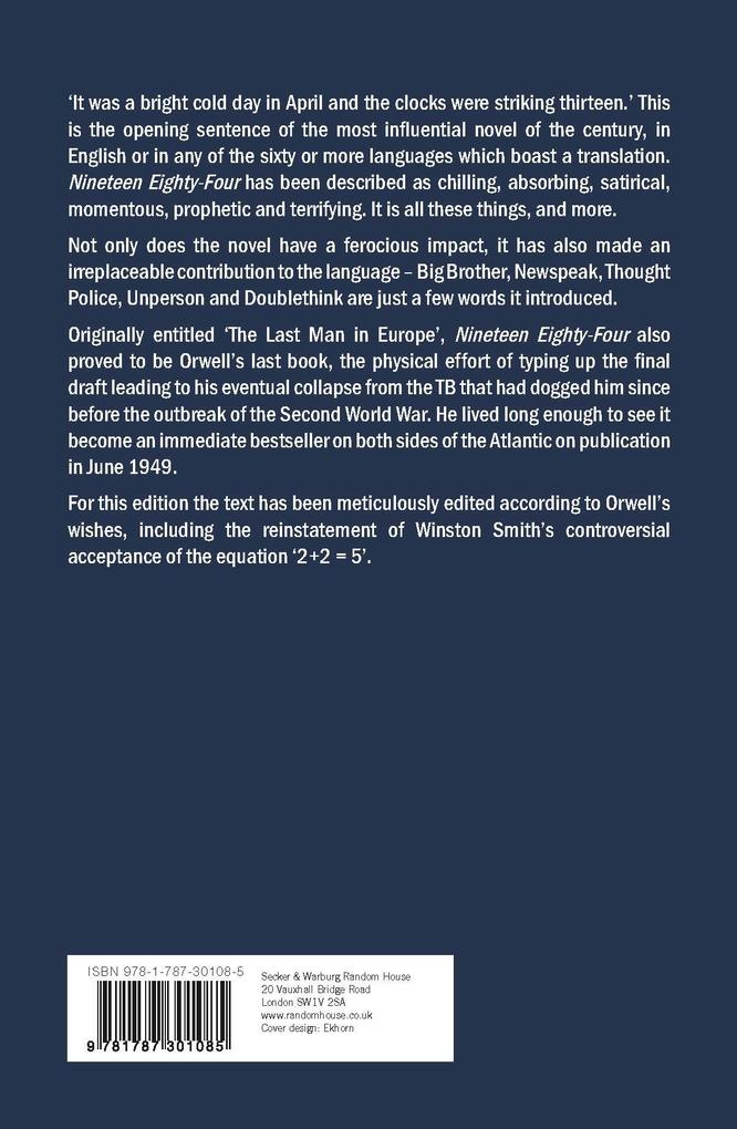 Weitere Ansicht: Nineteen Eighty-Four | George Orwell