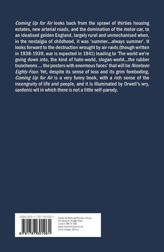 Weitere Ansicht: Coming Up For Air | George Orwell
