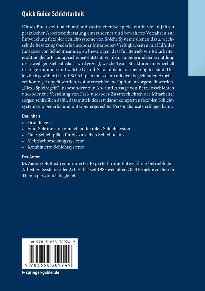 Weitere Ansicht: Quick Guide Schichtarbeit | Andreas Hoff