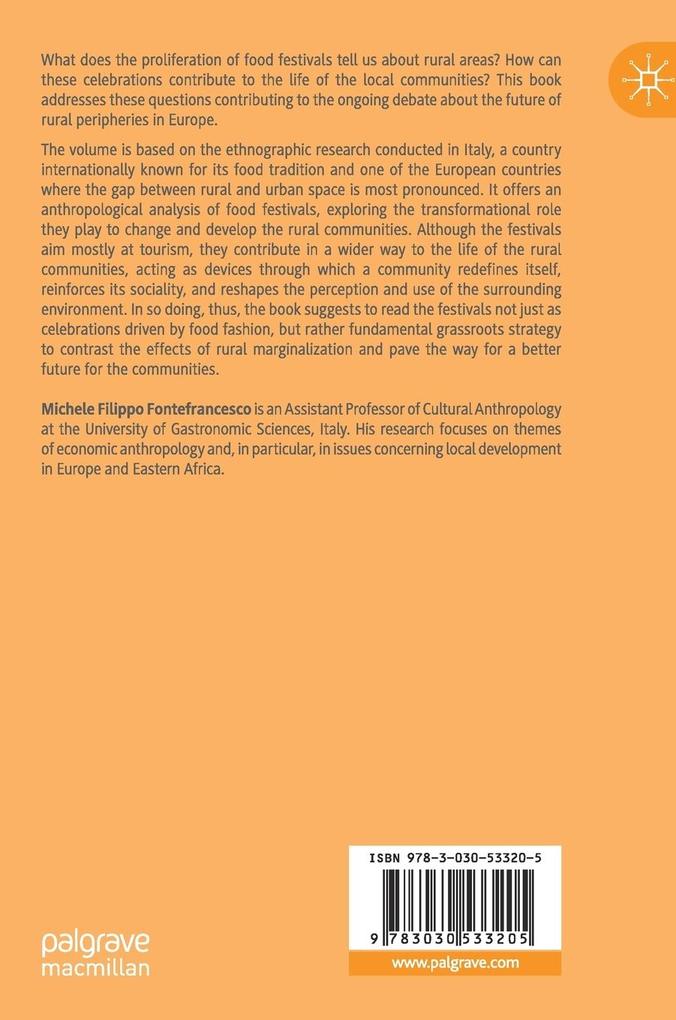 Weitere Ansicht: Food Festivals and Local Development in Italy | Michele Filippo Fontefrancesco