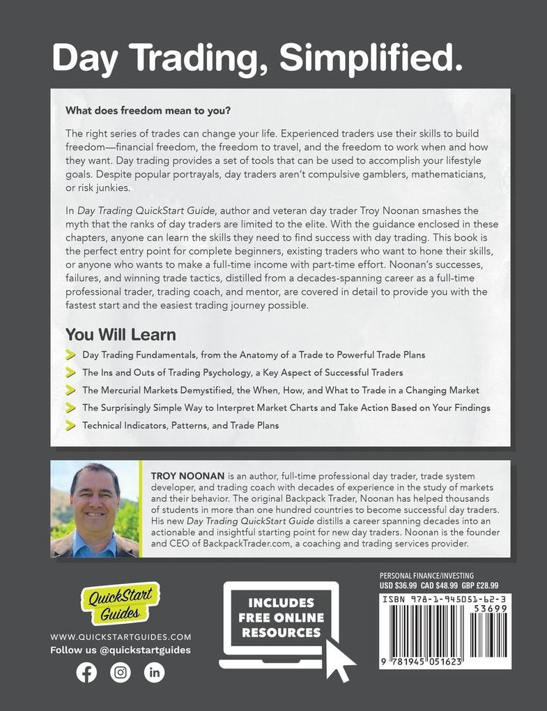 Weitere Ansicht: Day Trading QuickStart Guide | Troy Noonan