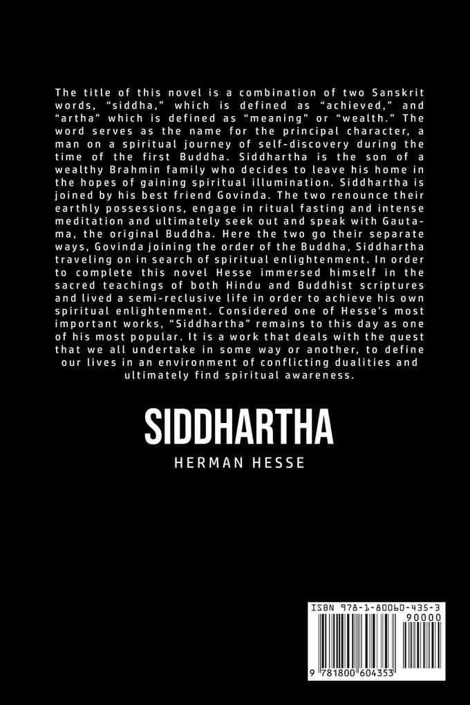 Weitere Ansicht: Siddhartha | Hermann Hesse
