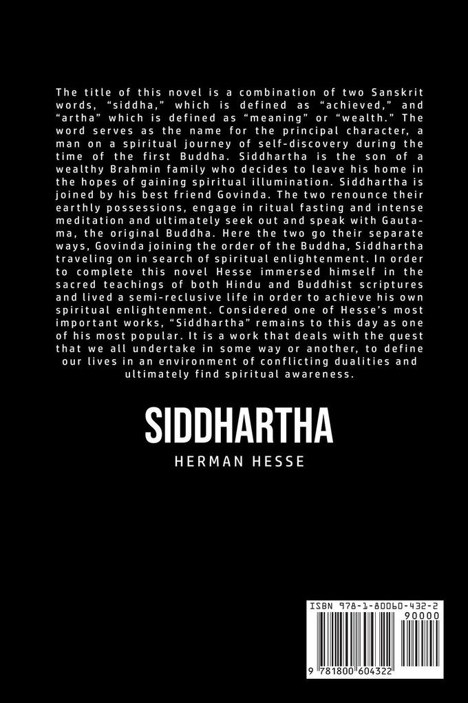 Weitere Ansicht: Siddhartha | Hermann Hesse
