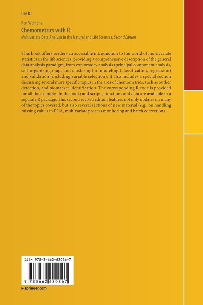 Weitere Ansicht: Chemometrics with R | Ron Wehrens
