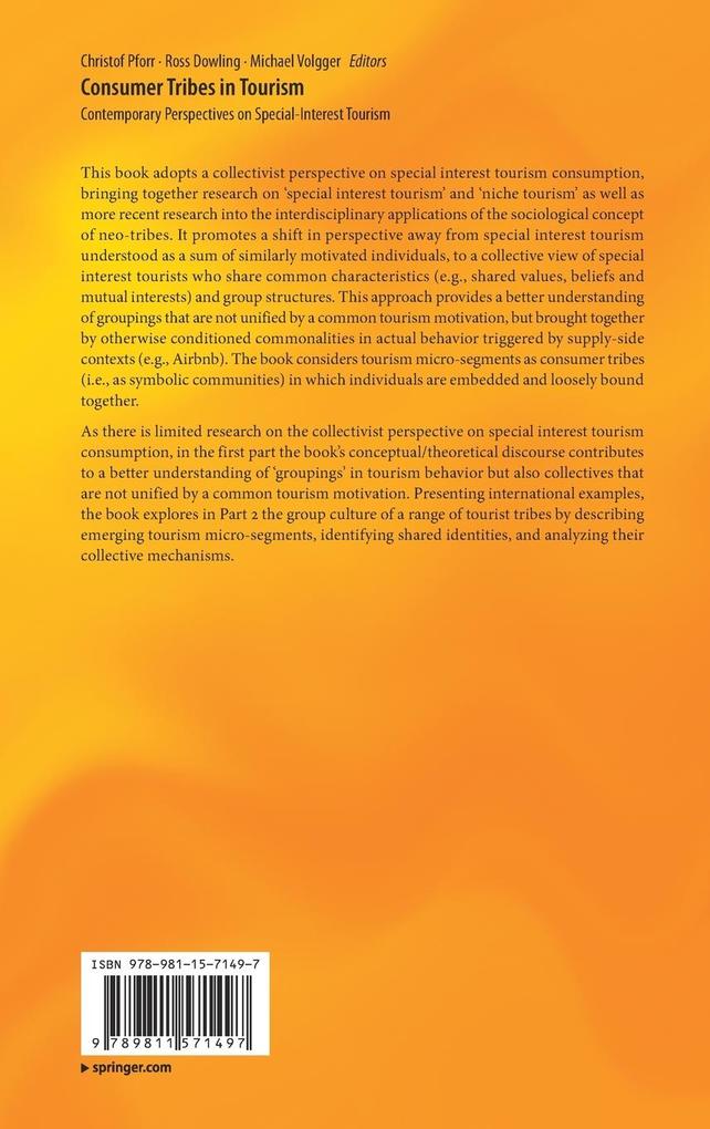 Weitere Ansicht: Consumer Tribes in Tourism