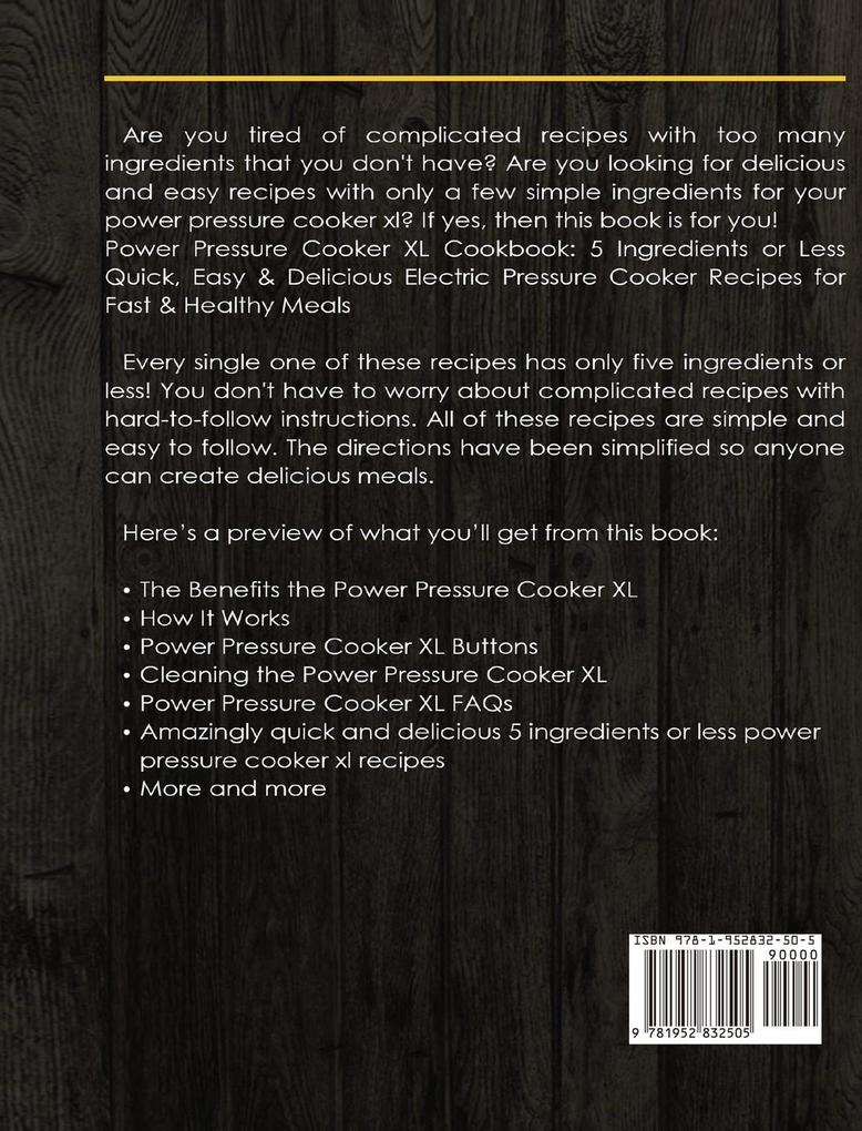 Weitere Ansicht: Power Pressure Cooker XL Cookbook | Jamie Mandel