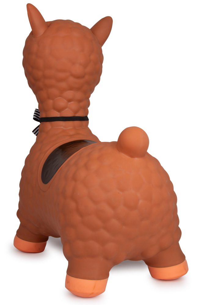 Weitere Ansicht: Jamara - Hüpftier Lama braun mit Pumpe