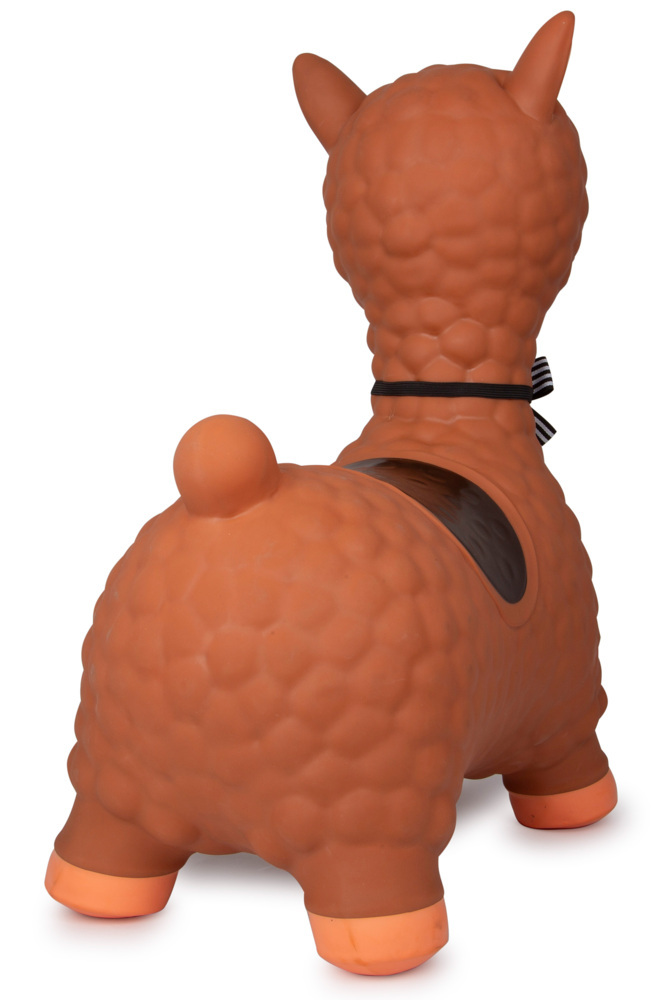 Weitere Ansicht: Jamara - Hüpftier Lama braun mit Pumpe