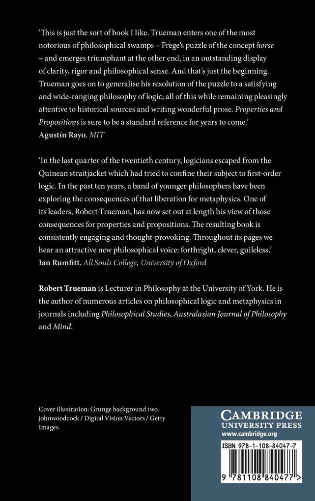 Weitere Ansicht: Properties and Propositions | Robert Trueman