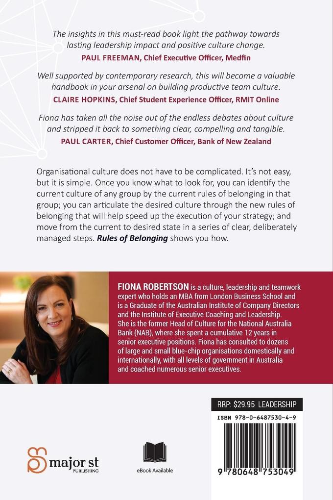 Weitere Ansicht: Rules of Belonging | Fiona Robertson