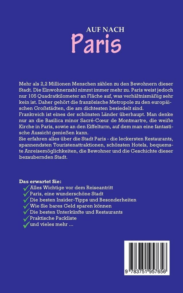 Weitere Ansicht: Auf nach Paris: Der perfekte Reiseführer für einen unvergesslichen Aufenthalt in Paris | Lisa Weber