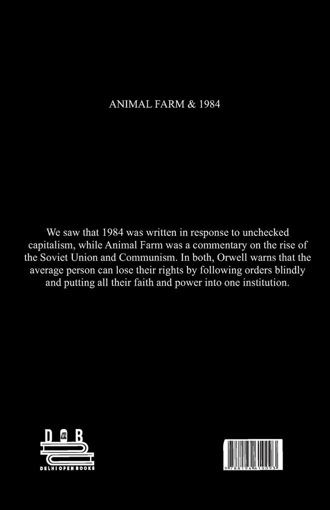 Weitere Ansicht: 1984 And Animal Farm | George Orwell