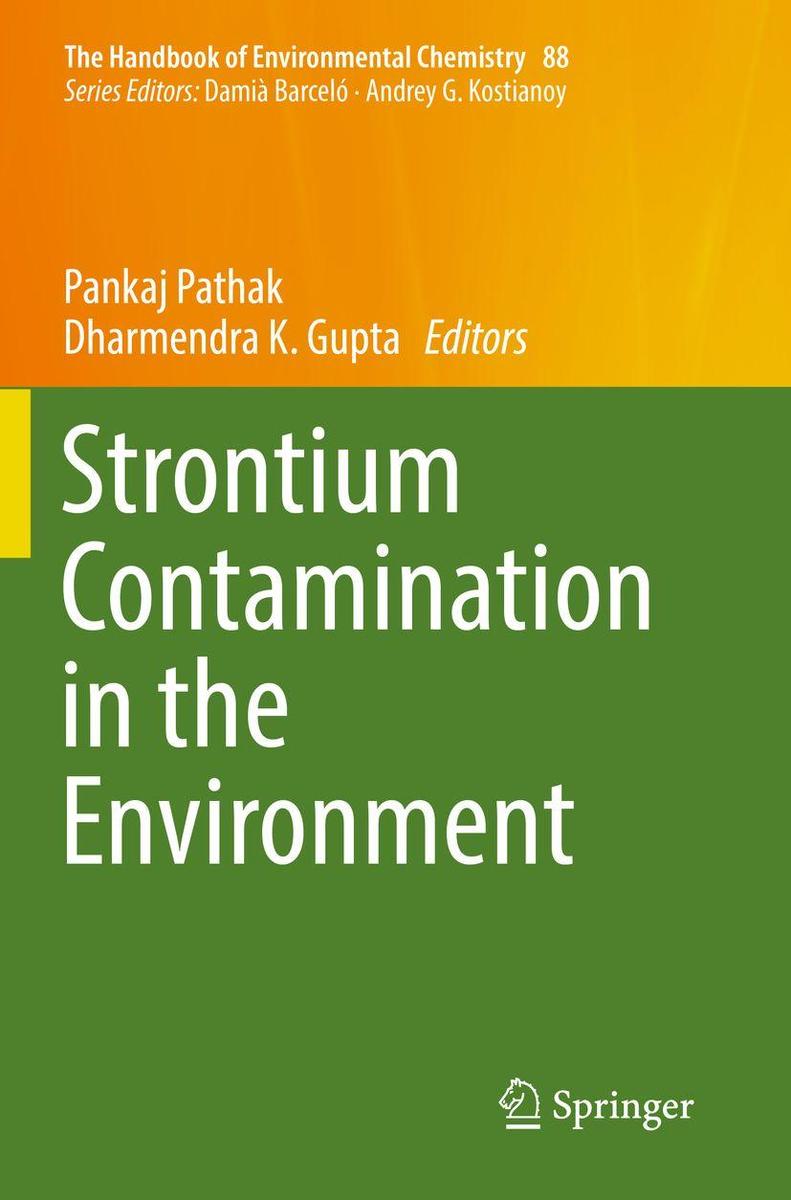 Produktbild: Strontium Contamination in the Environment