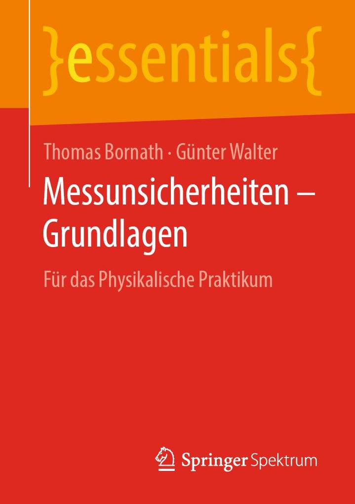 Produktbild: Messunsicherheiten - Grundlagen | Thomas Bornath, Günter Walter