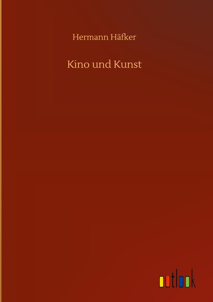 Produktbild: Kino und Kunst | Hermann Häfker