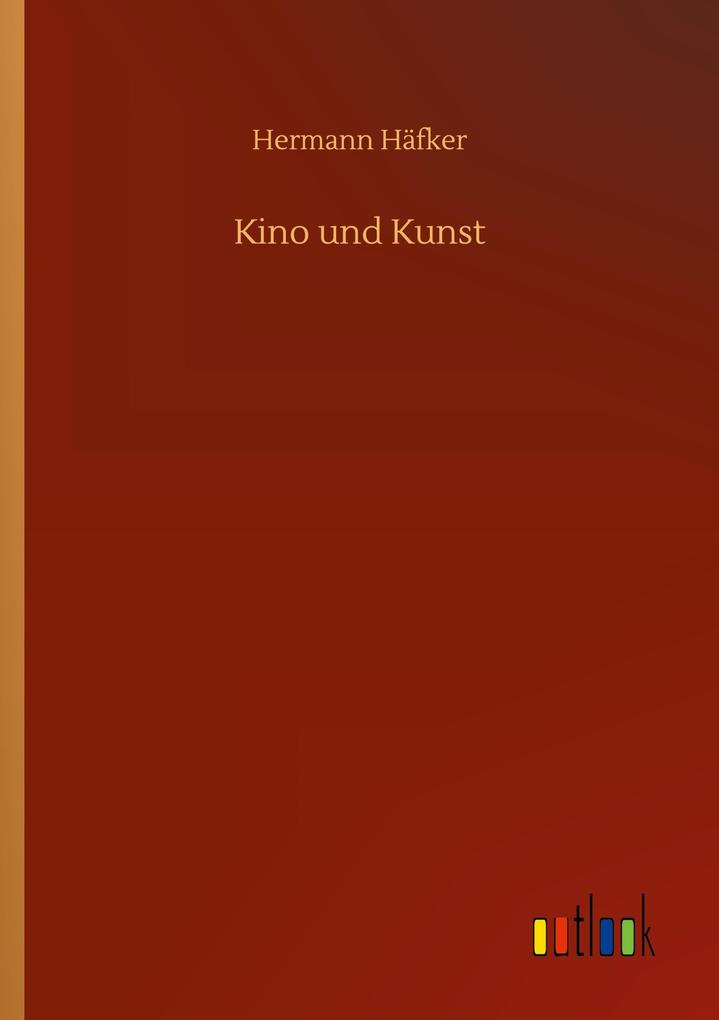 Produktbild: Kino und Kunst | Hermann Häfker