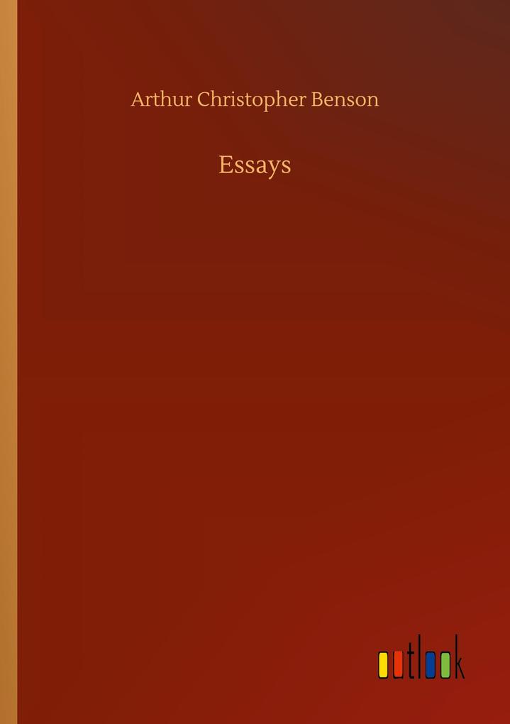 Produktbild: Essays | Arthur Christopher Benson