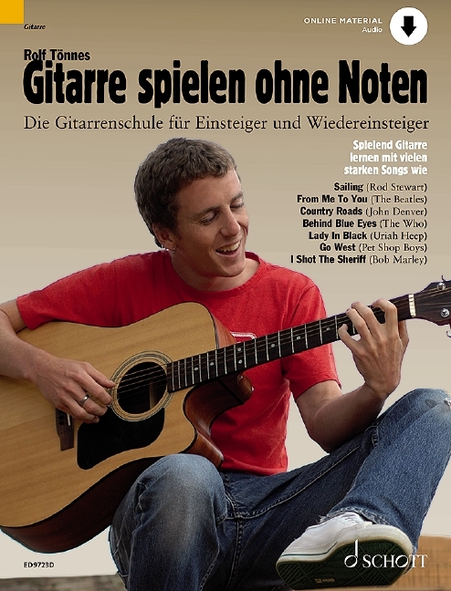 Produktbild: Gitarre spielen ohne Noten | Rolf Tönnes