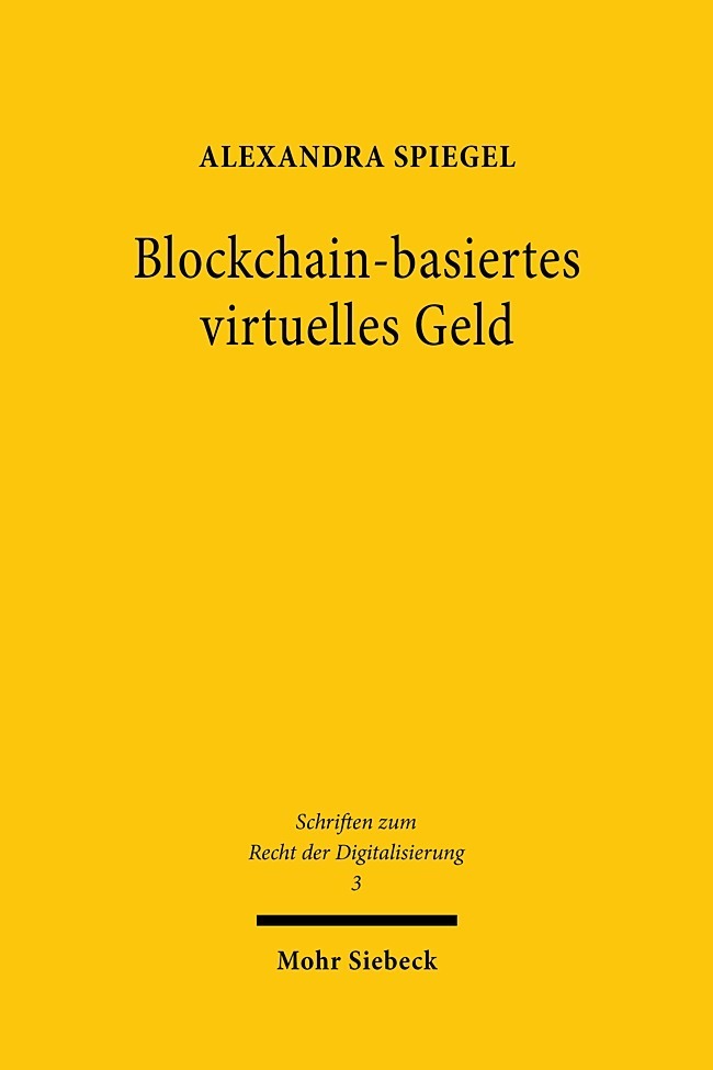 Produktbild: Blockchain-basiertes virtuelles Geld | Alexandra Spiegel
