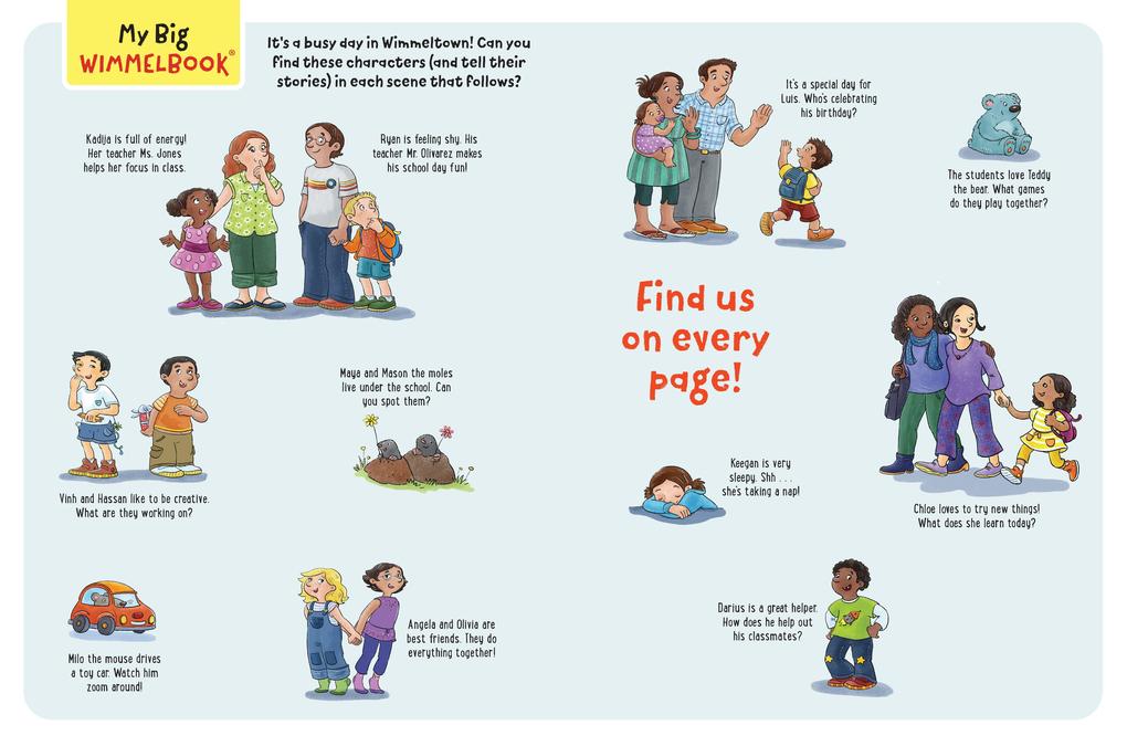 Weitere Ansicht: My Big Wimmelbook(r) - A Day at School | Carolin Görtler