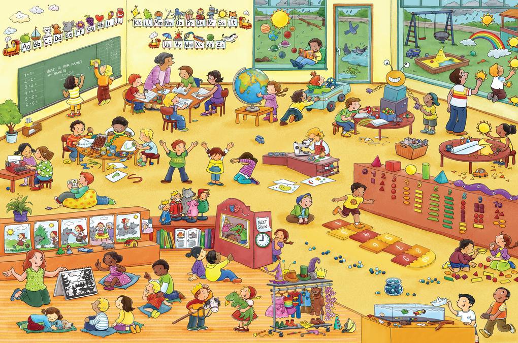 Weitere Ansicht: My Big Wimmelbook(r) - A Day at School | Carolin Görtler