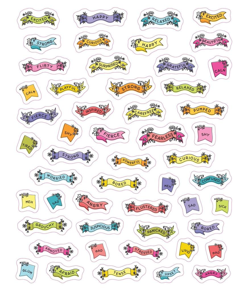 Weitere Ansicht: So. Many. Feelings Stickers.