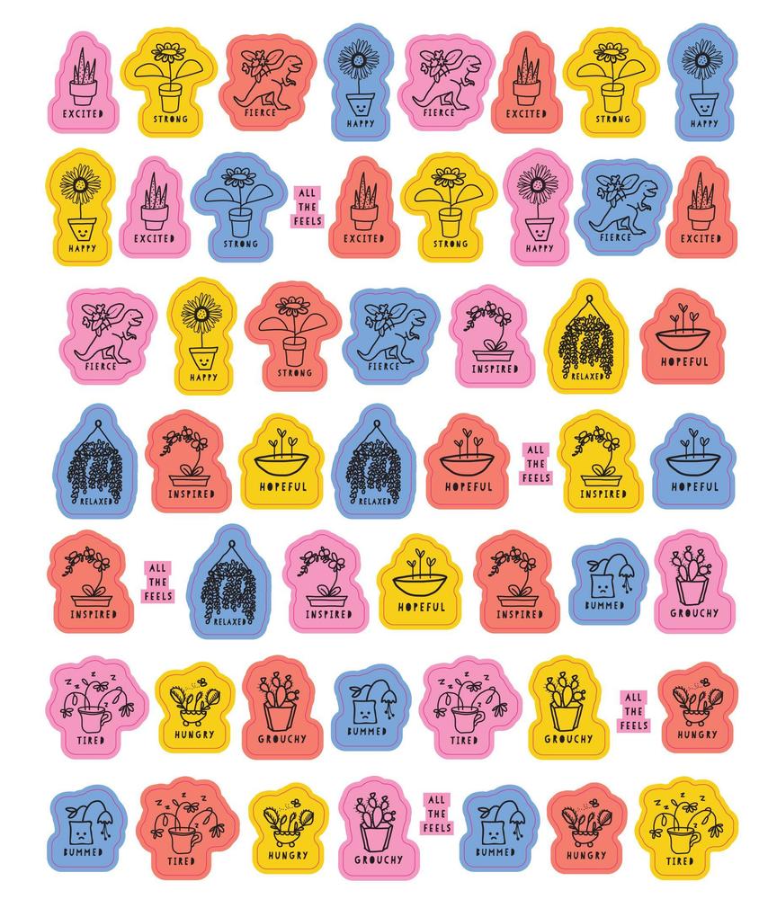Weitere Ansicht: So. Many. Feelings Stickers.